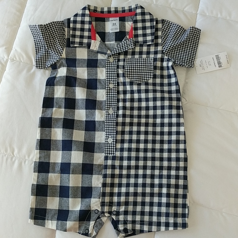 NWT Carter's 24 months One Piece Romper